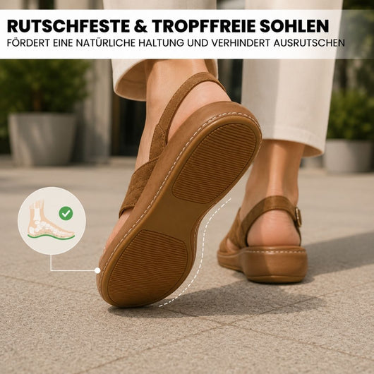 OrthoKomfort - Schmerzlindernde Komfort-Sandalen | Rutschfest & Federleicht