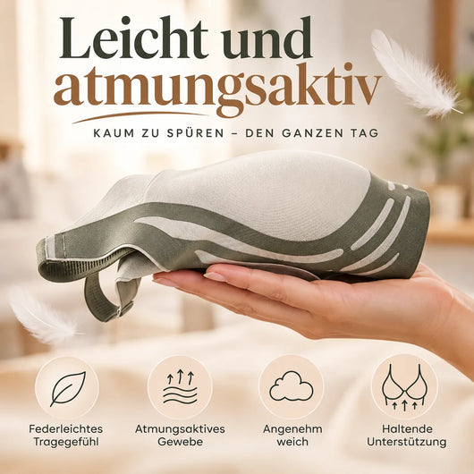 OrthoStella - ergonomischer, bügelloser Komfort-BH für bessere Haltung inkl- Push-Up Effekt