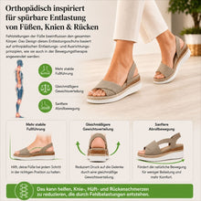 Lade das Bild in den Galerie-Viewer, OrthoStella - Schmerzlindernde Komfort-Sandalen | Rutschfest &amp; Federleicht
