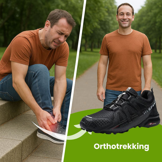 OrthoTrekking– Ergonomische Trekking u.-Wanderschuhe für Entlastung bei Rückenschmerzen & Gelenkproblemen