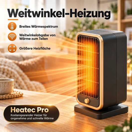 HEATEC Pro - Kostensparender Heizer für angenehme und schnelle wärme