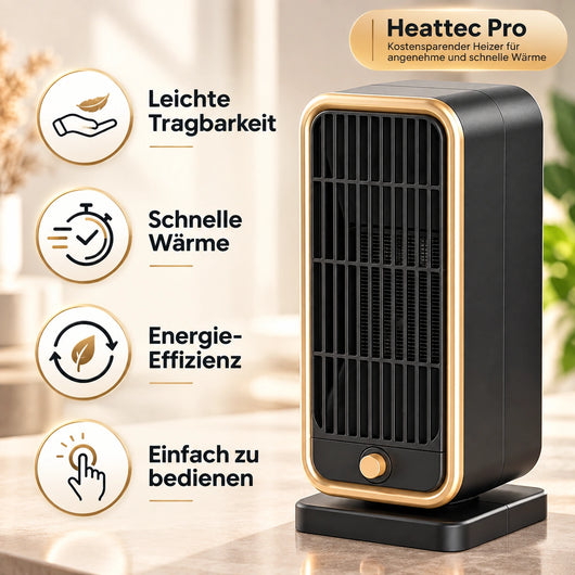 HEATEC Pro - Kostensparender Heizer für angenehme und schnelle wärme
