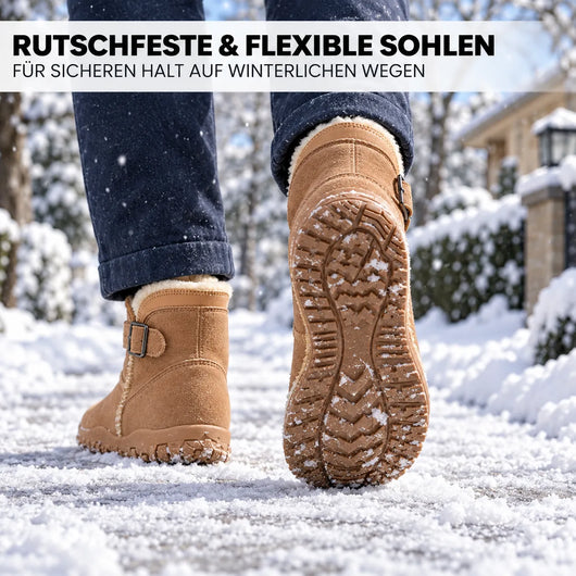 ThermoHug – Ergonomische, wasserdicht & rutschfest Barfuß-Winterstiefel