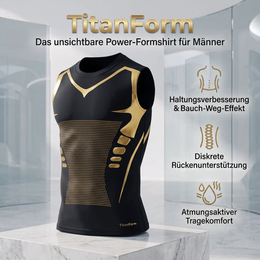 TitanForm – das Power-Formshirt, das Ihren Oberkörper in Sekunden sichtbar verwandelt