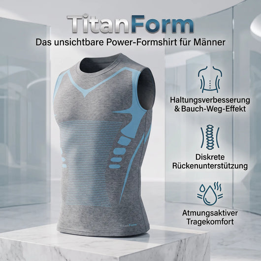 TitanForm – das Power-Formshirt, das Ihren Oberkörper in Sekunden sichtbar verwandelt
