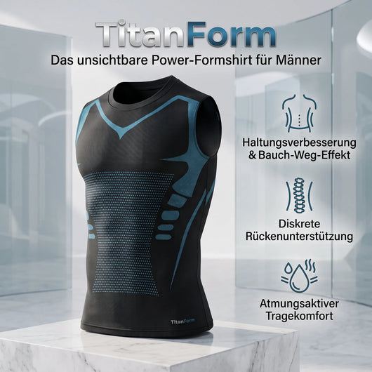 TitanForm – das Power-Formshirt, das Ihren Oberkörper in Sekunden sichtbar verwandelt