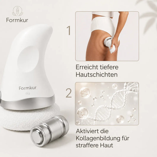 Formkur - Anti-Cellulite Massagegerät für Bauch, Beine & Po