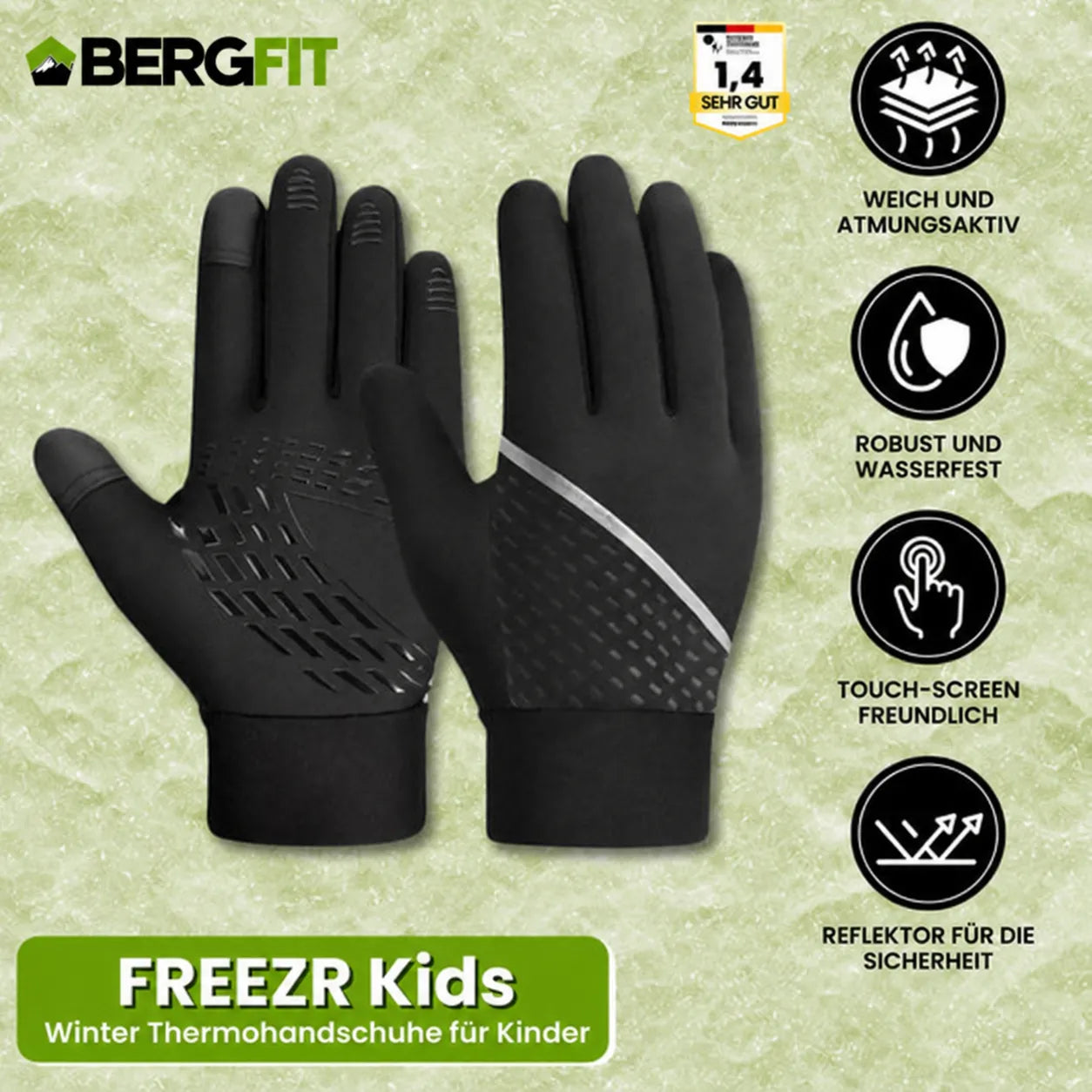 FREEZR Kids - Thermo-Handschuhe für Kinder
