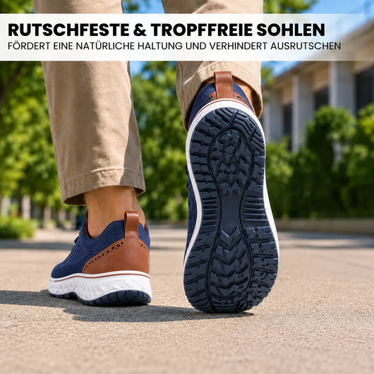 FeelFree Gentleman – Orthopädischer Herren-Komfortschuh | Rutschfest & Schmerzlindernd
