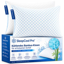 Lade das Bild in den Galerie-Viewer, SleepCool Pro - Kühlendes &amp; ergonomisches Bambus-Kissen für erholsamen Schlaf
